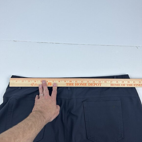 Public Rec Pants Mens 42x28 Blue Gamechanger All Day Every Day Stretch Comfort - Picture 13 of 14